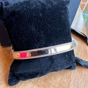 14k gold (rose gold) and diamond bracelet from ring concierge.